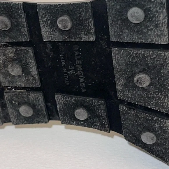 Balenciaga Blanc Noir /White Sneakers 39 / 8.5 - Picture 16 of 16